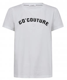 Co'couture - Coco glitter T-shirt white
