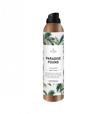 The Gift Label - Shower foam "Paradise found"