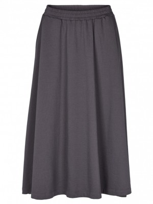 Basic Apparel - Tulip Skirt - Blackened Pearl