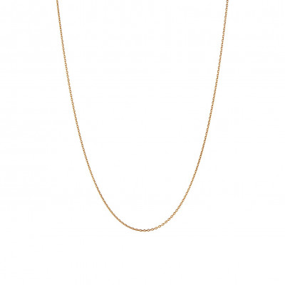 Stine A - Plain pendant chain short gold