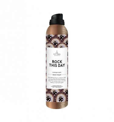 The Gift Label - Body Foam "Rock this day"