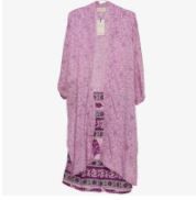 Sissel Edelbo - Long pocket kimono purple