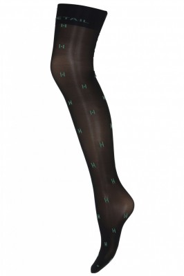 Hype the Detail - Tights H-logo black/green