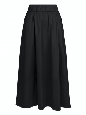 Neo Noir - Yara poplin skirt black