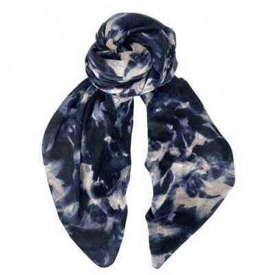 Black Colour - Carly scarf "navy"