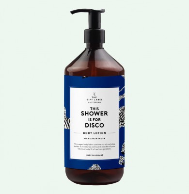 The Gift Label - Body Lotion this shower is for disco