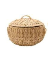 House Doctor - Rata basket with lid small